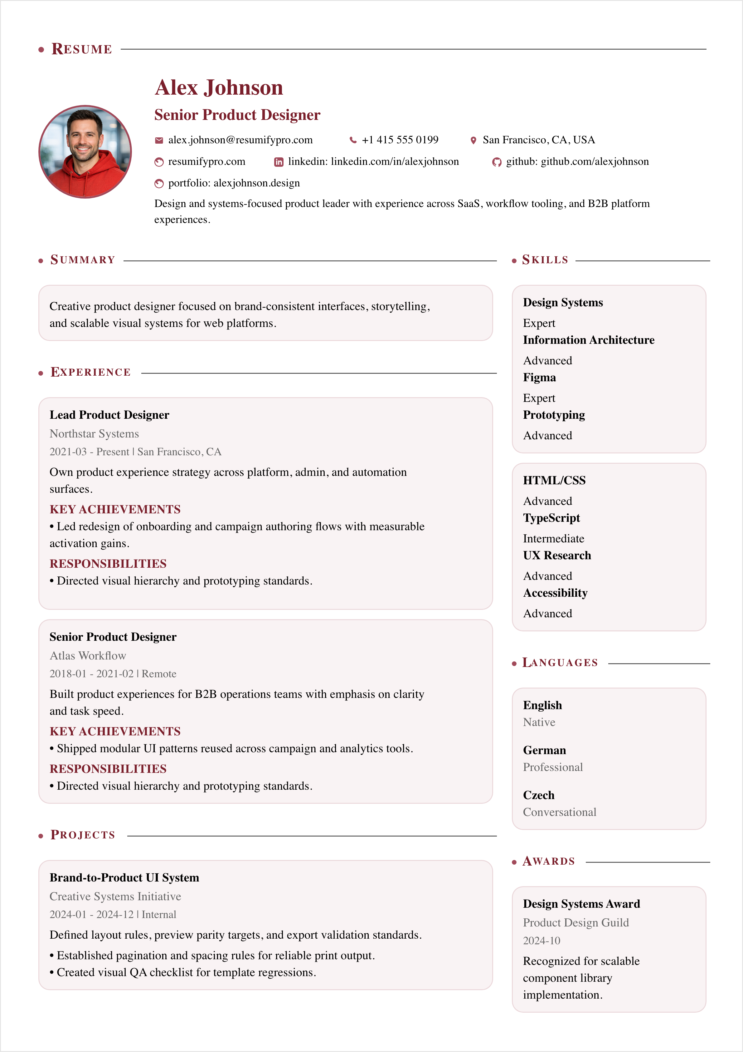 Creative Two Columns - Preview